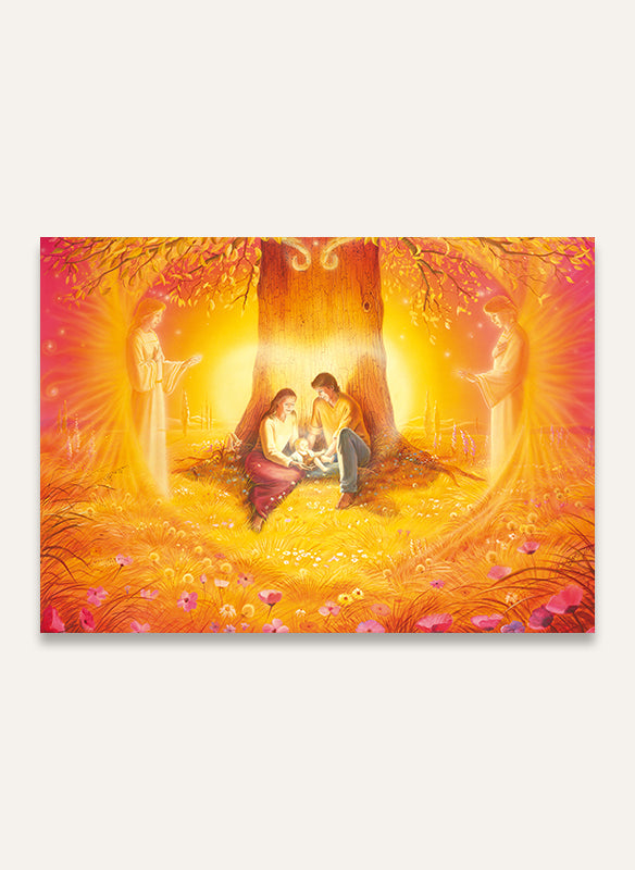 Im Garten der Liebe - Postkarte