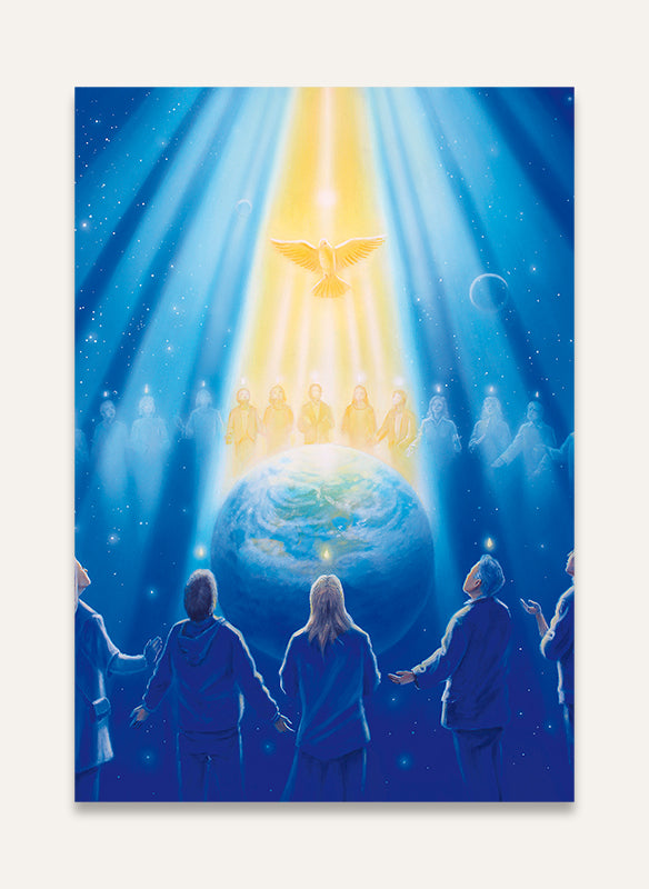 Gemeinsam mit dem Heiligen Geist Gottes - Postkarte