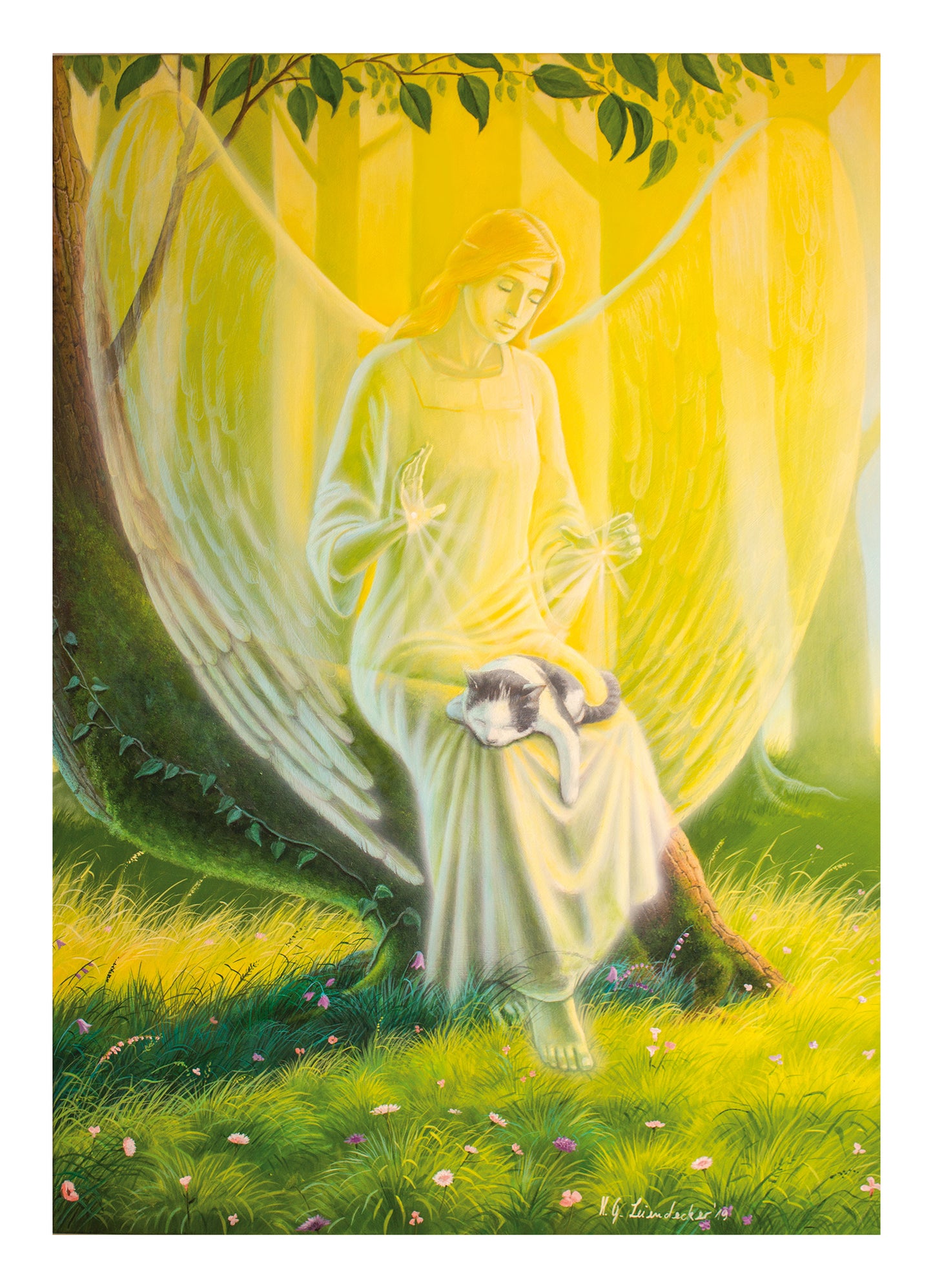 Engel des Tierheils - Original