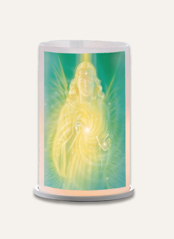 Engel der Heilung - Windlicht