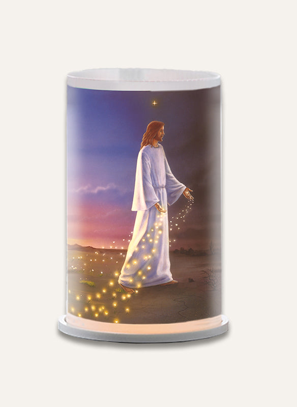 Spuren des Christus - Windlicht