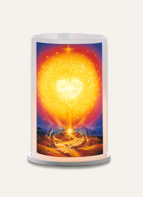 Baum des ewigen Lebens - Windlicht