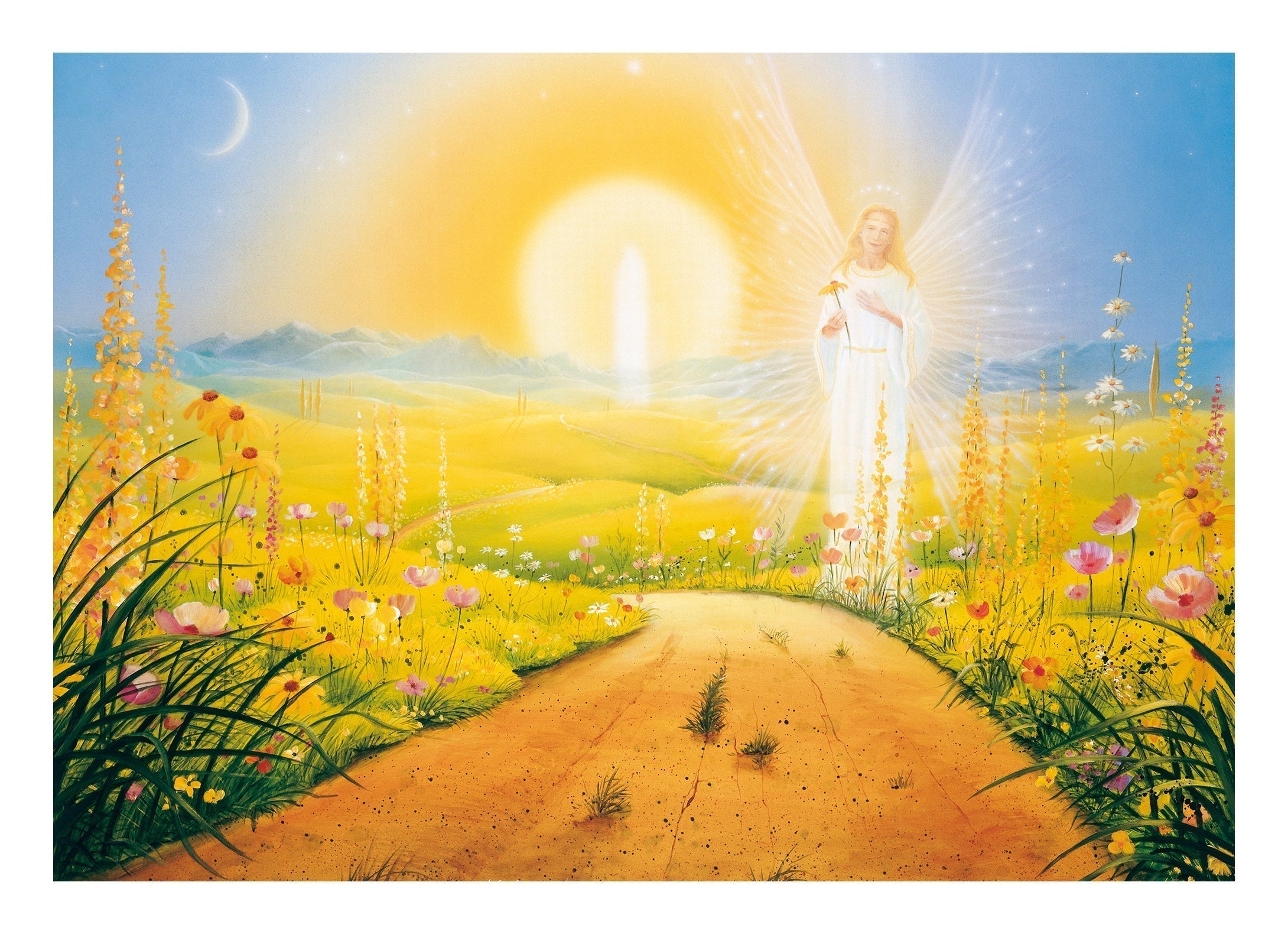 Dankbarkeitsblumen am Lebensweg