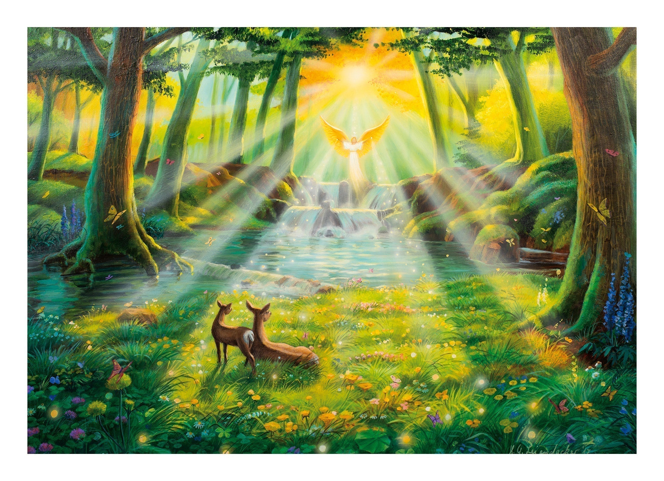 Der Engel des Waldes