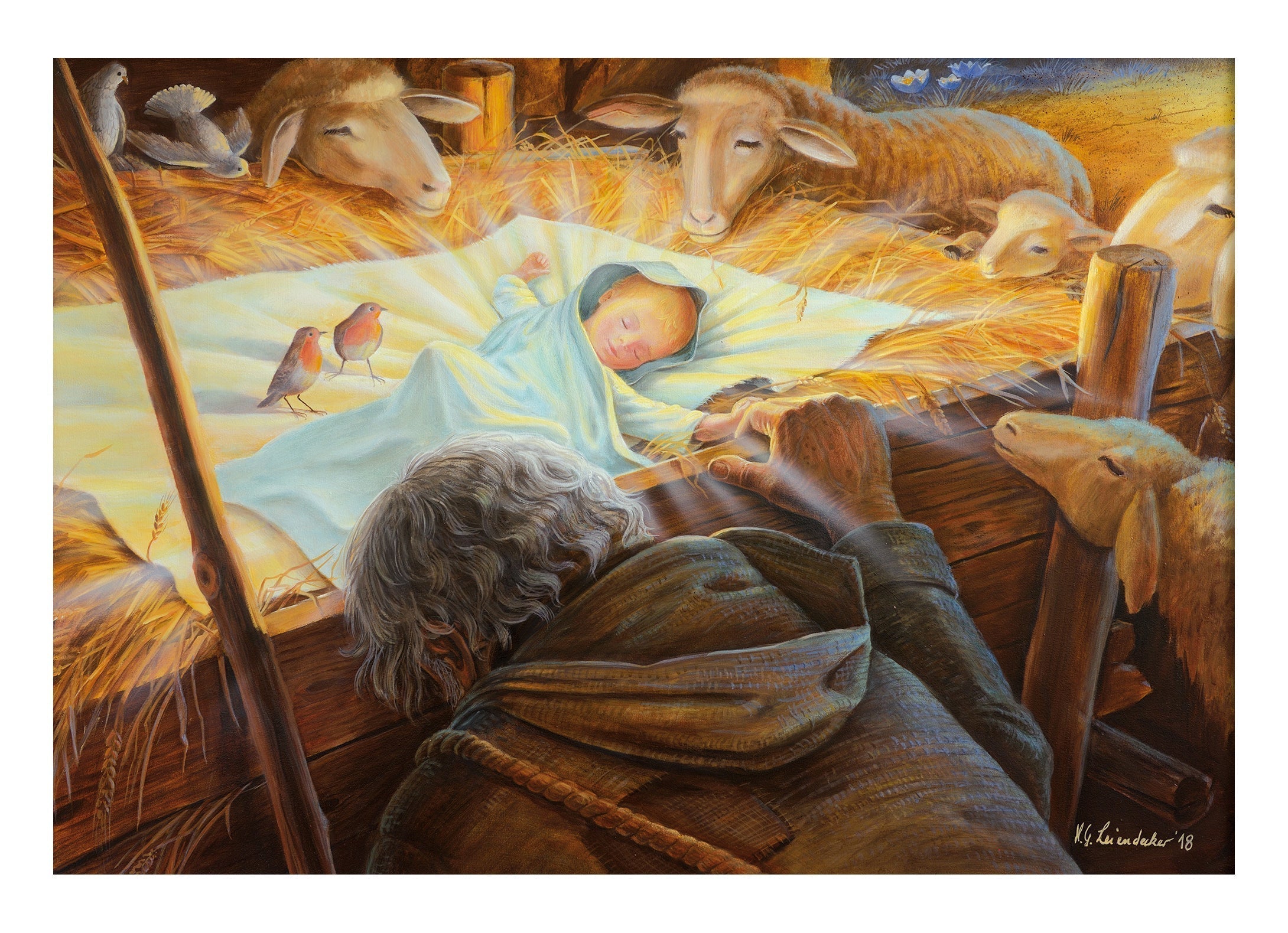 Der Friede des alten Hirten