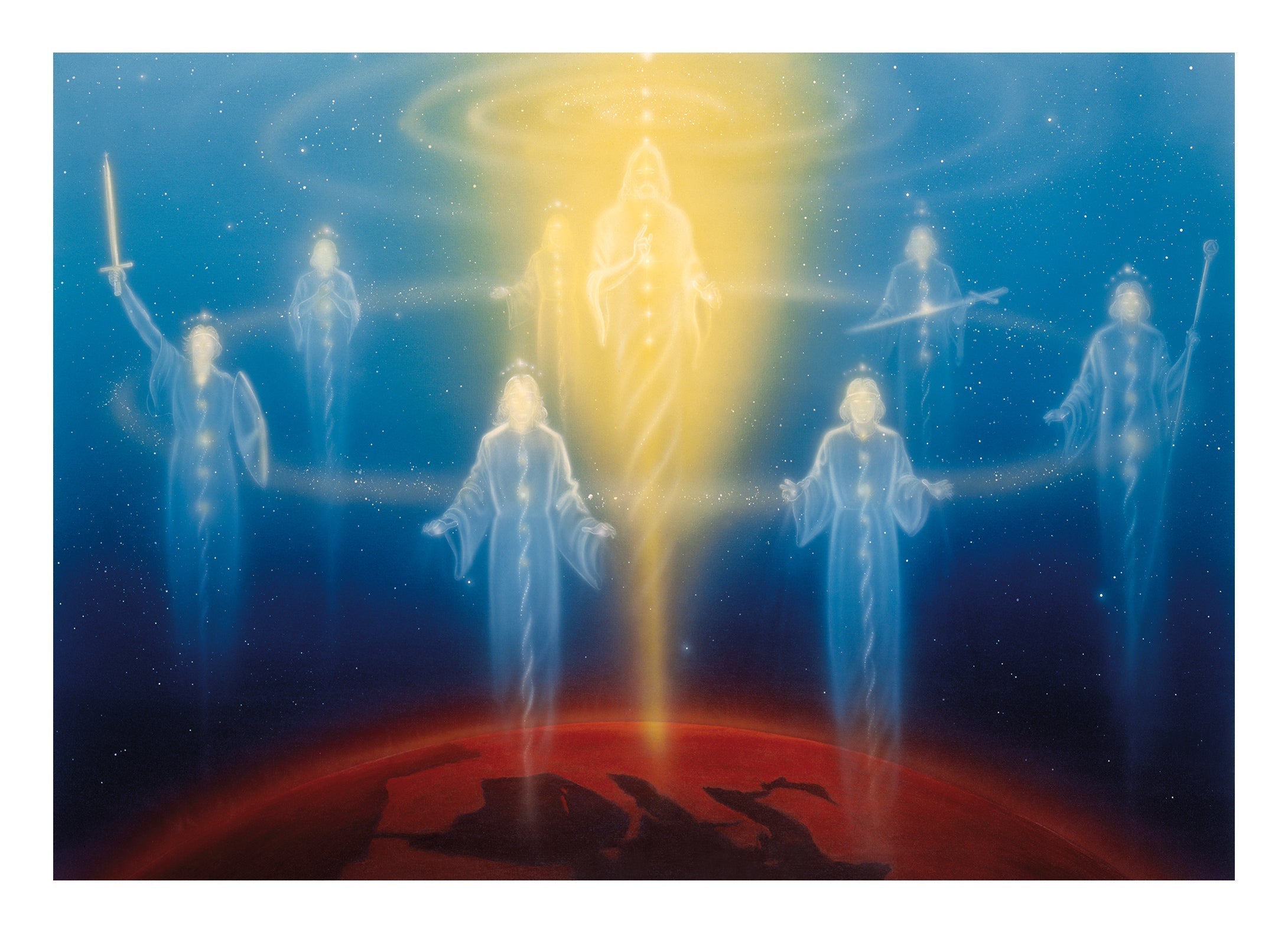 Christus und die sieben Urgewalten