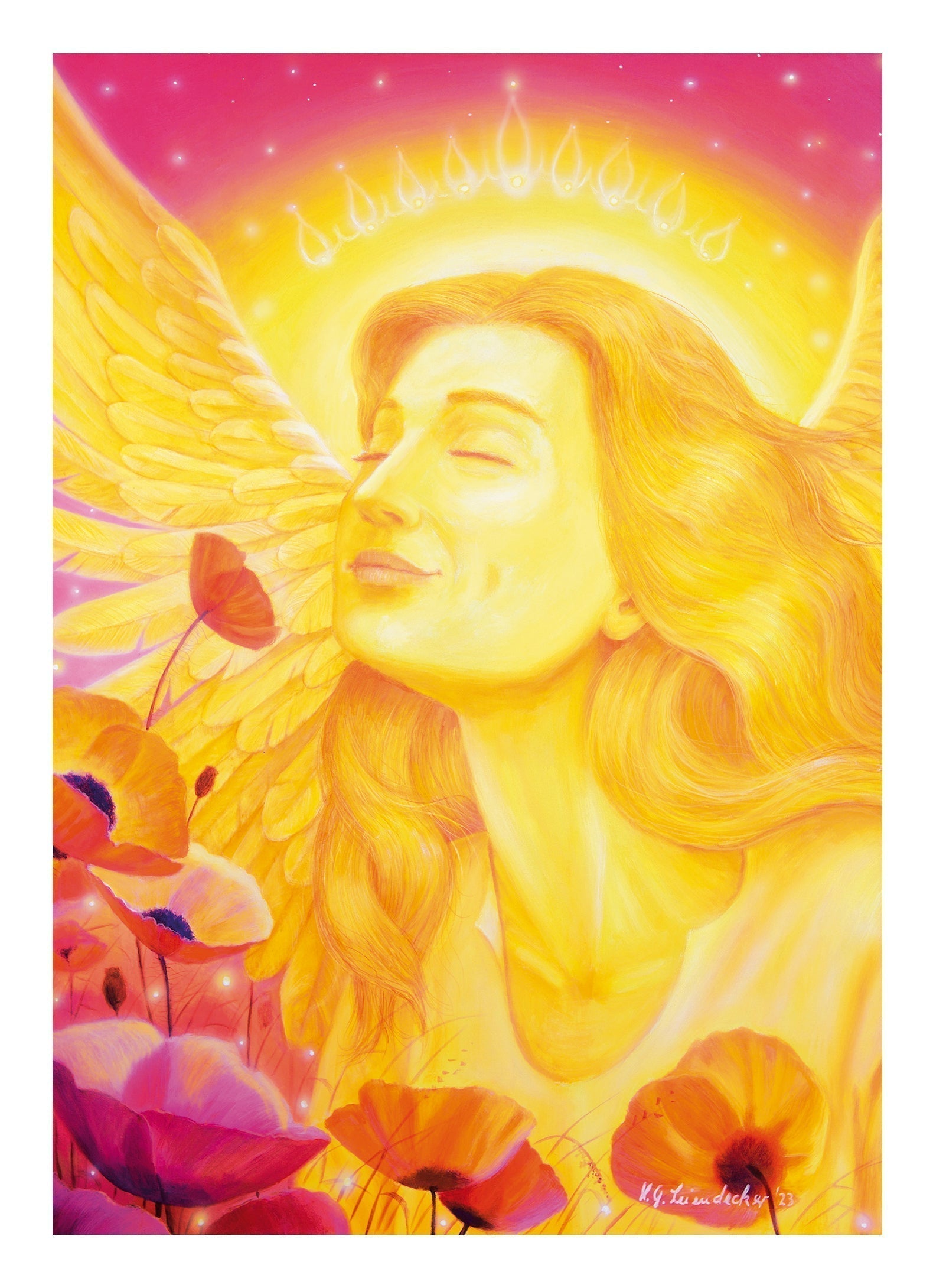 Engel des dankbaren Genießens