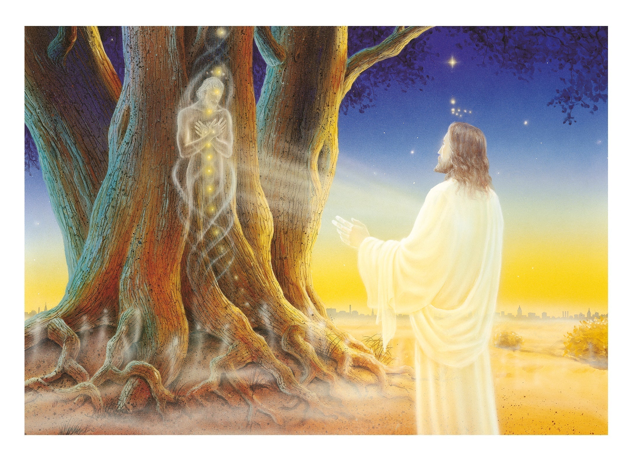 Gruß des alten Baumes