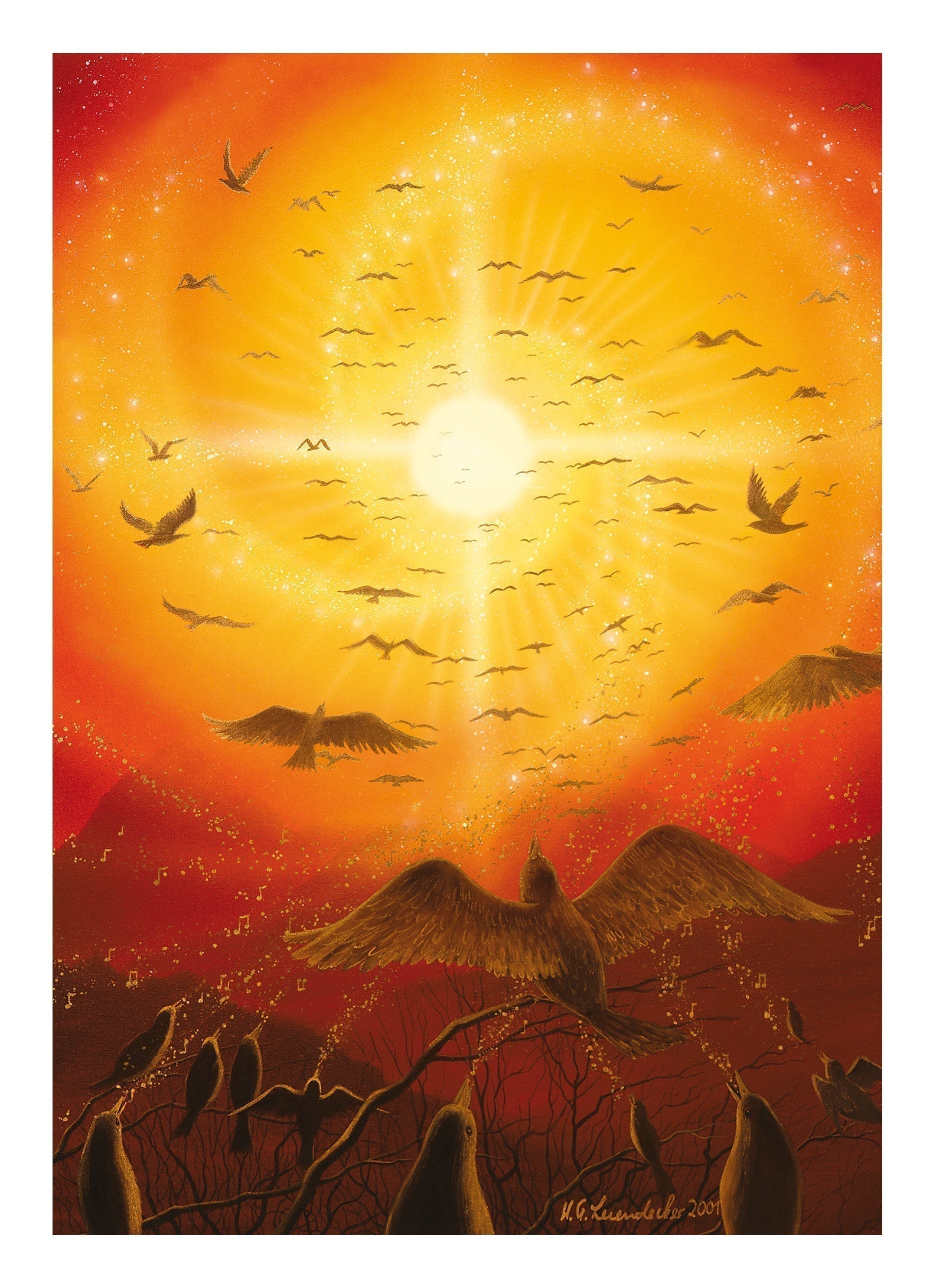 Sonnengesang der Vögel