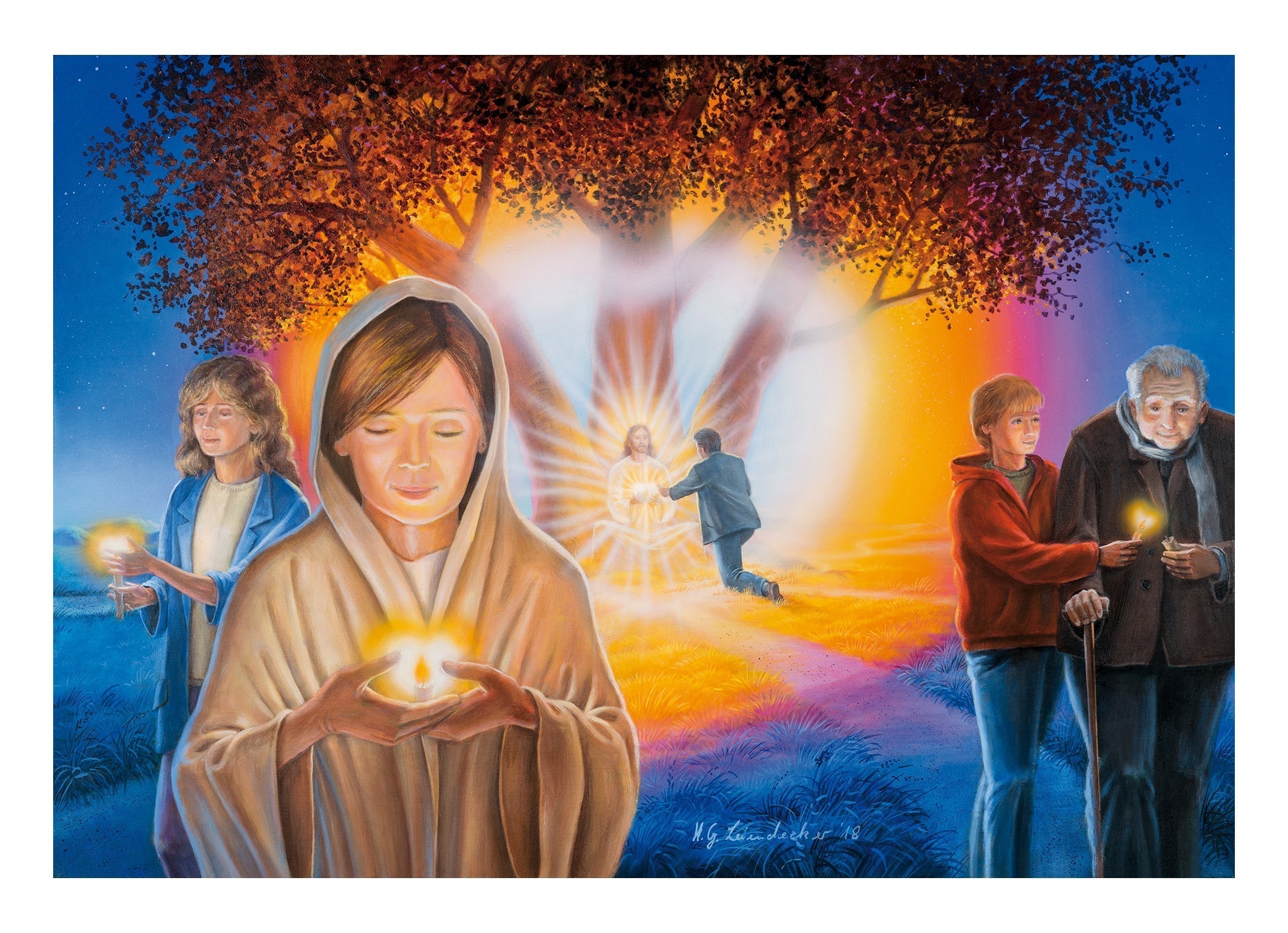 Verbreitung des göttlichen Lichtes