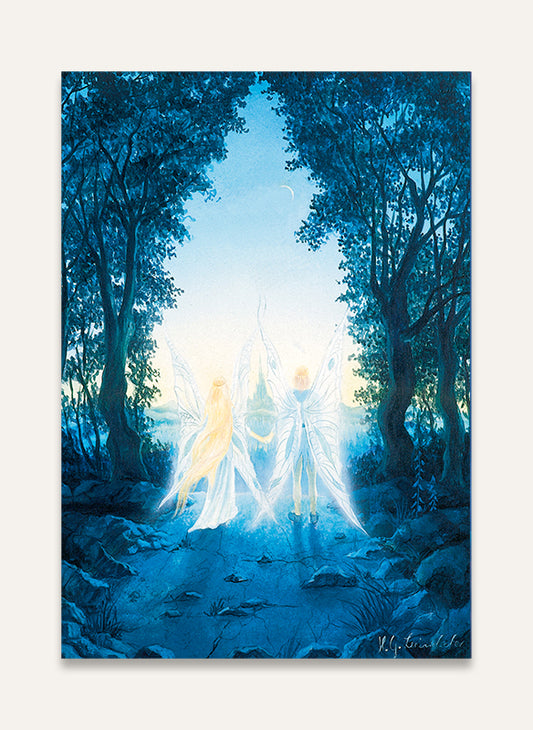 Elfenpaar - Postkarte 049