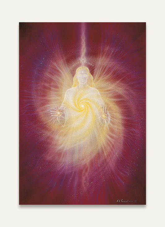 Engel der Kraft - Postkarte