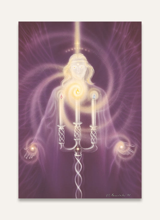 Schutzengel - Postkarte