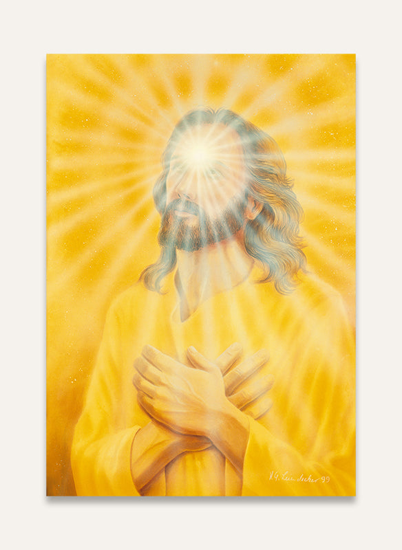 Goldener Christus - Postkarte 105