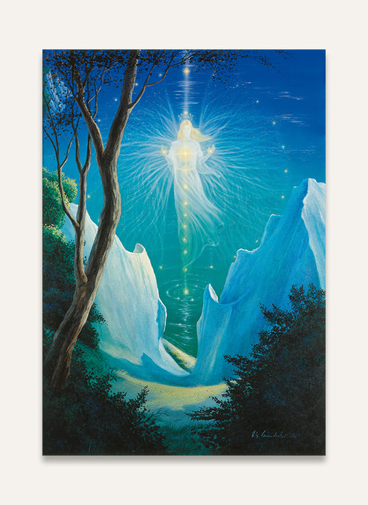 Engel auf Rügen - Postkarte