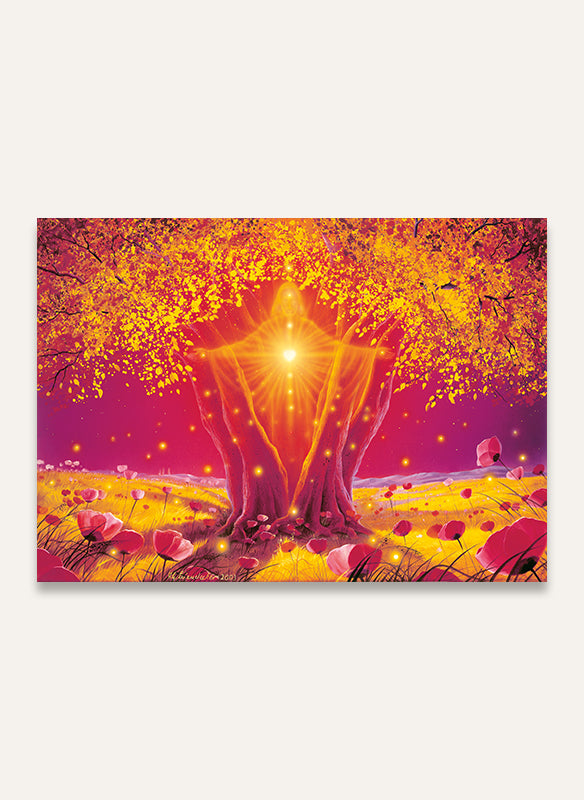 Der Baum der Liebe - Postkarte