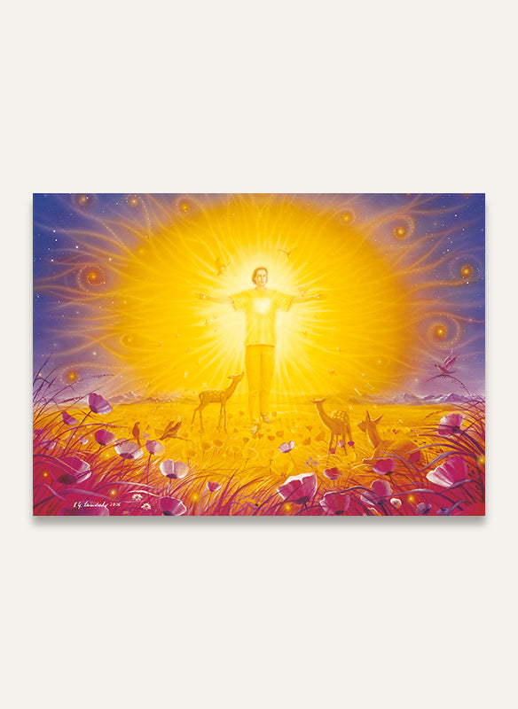 Der göttliche Mensch - Postkarte