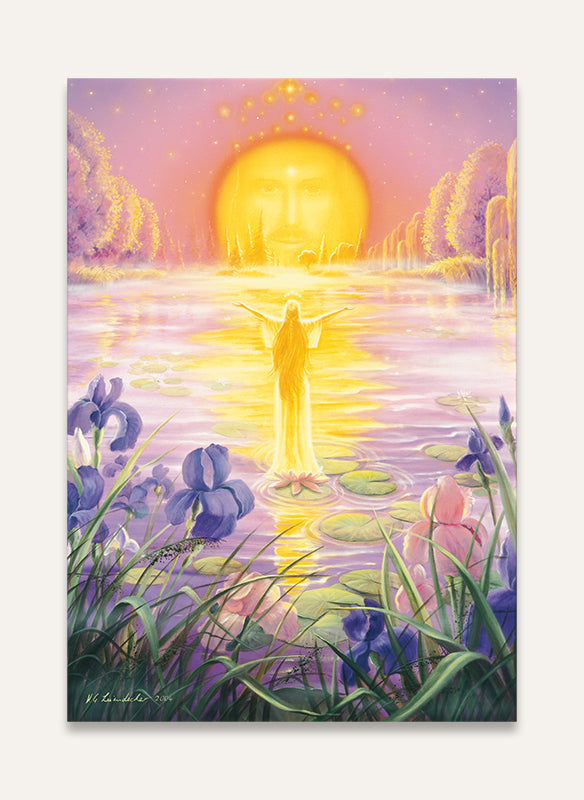 Der neue Morgen - Postkarte