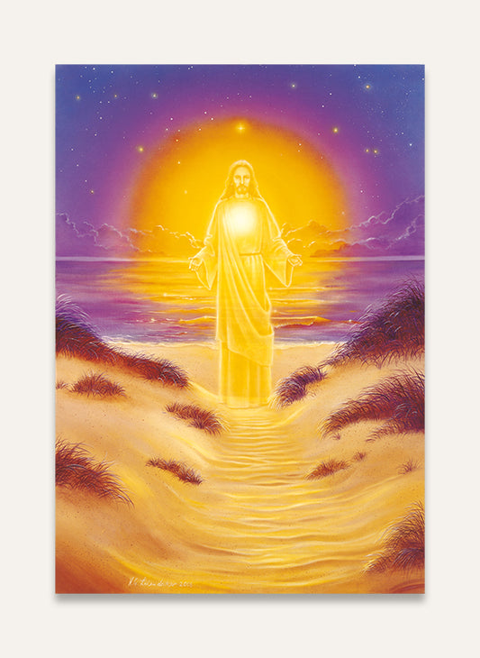 Ein Tag am Meer - Postkarte