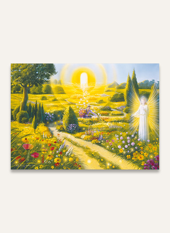 Dankbarkeitsblumenstrauss - Postkarte