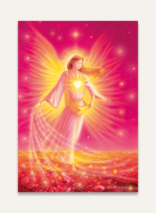 Engel der Liebesfülle - Postkarte 156