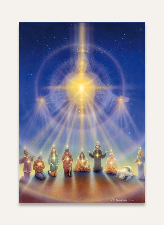 Vereint im Licht des Glaubens - Postkarte