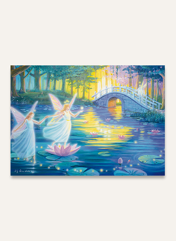 Seerosenidylle - Postkarte 210