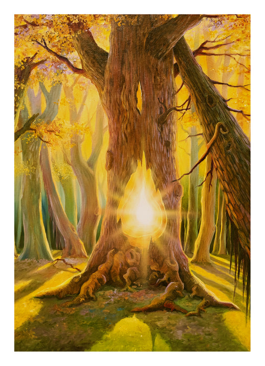 Das Licht des Baumes - Original