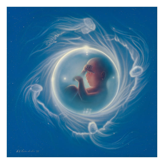 Der Schutz des Lebens - Originalgemälde