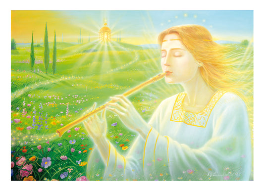 Engel der heilenden Klänge - Original