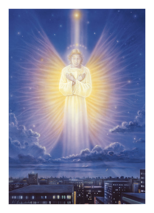 Angel over Fraueninsel