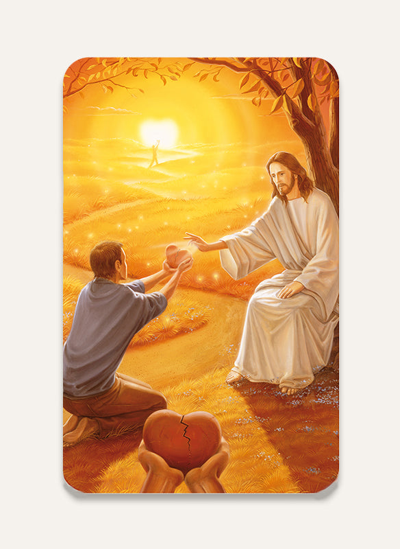 Heilung der Herzen - Gebetskärtchen