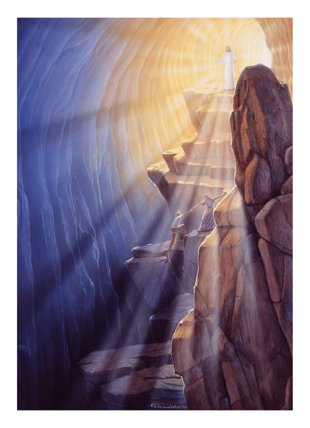 Together on the path to the light of God