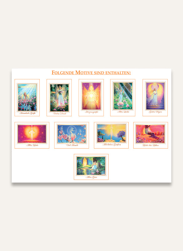 Grußkartenset "Himmlische Grüße"