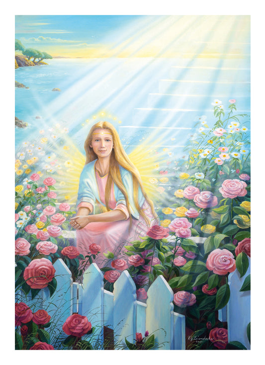 Himmlischer Rosengarten - Original