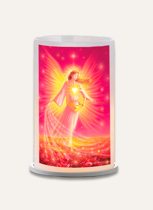Engel der Liebesfülle - Windlicht