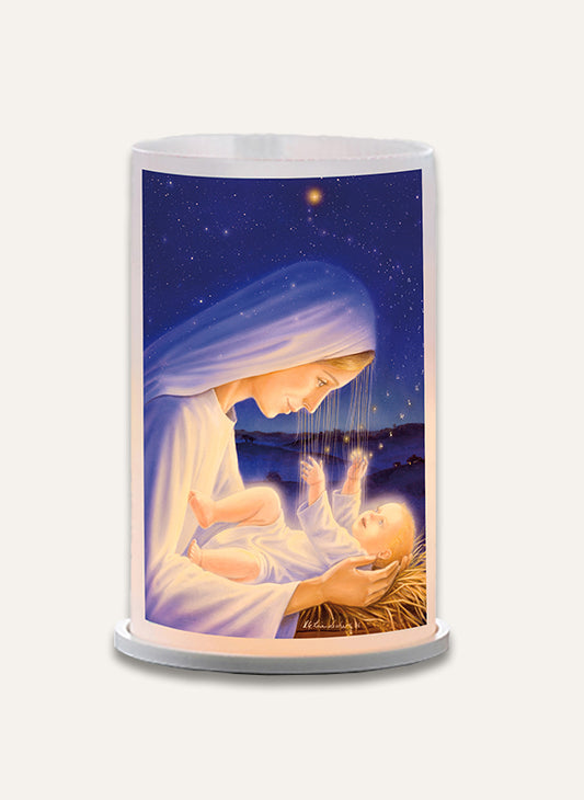 Himmlsche Harfe - Windlicht